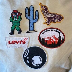 assorted iron on patches
